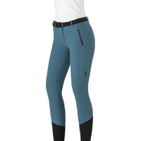 Produktbild von Equiline Nortik Reithose Damen Full Grip in Türkis Blau Größe 38 IT