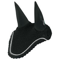 Produktbild von Equiline Ohrenhaube Rhinestones Rio Schwarz