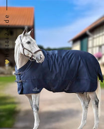 Produktbild von Equiline Outdoordecke Calantha 200g Navy Blau aus Polyester