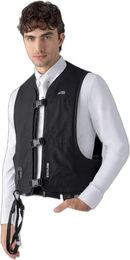 Produktbild von Equiline Oxair Airbag-Weste für Reiter ärmellos Schwarz XS