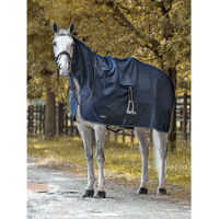 Produktbild von Equiline Pferdedecke mit Halsteil wasserdicht in Blau Größe M