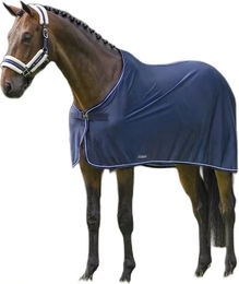 Produktbild von Equiline Pferdedecke mit weißem Seil