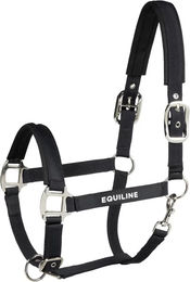 Produktbild von Equiline Pferdehalfter Terry für Ponys aus Kunststoff in Schwarz