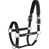 Produktbild von Equiline Pferdehalfter Terry für Ponys aus Kunststoff in Schwarz
