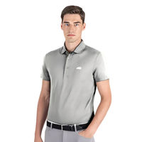 Produktbild von Equiline Poloshirt Cleahc Ice Reitshirt für Herren in Weiß und Grau