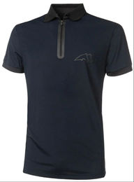 Produktbild von Equiline Poloshirt Corge Reitshirt für Herren in Blau