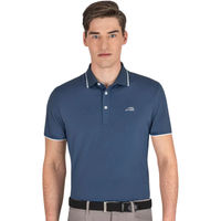 Produktbild von Equiline Poloshirt Eliae für Herren in Diplomatic Blue
