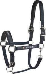 Produktbild von Equiline Pony Halfter aus Neopren in Blau oder Schwarz