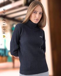 Produktbild von Equiline Pullover Nicole Damen Schwarz