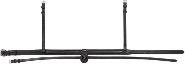 Produktbild von Equiline Reithalfter aus Leder mit abnehmbarem Kopfstück für Warmblut in Schwarz oder Braun