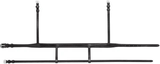 Produktbild von Equiline Reithalfter doppelt aus Leder für Vollblut in Schwarz oder Braun