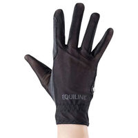 Produktbild von Equiline Reithandschuhe Sommer Schwarz Unisex