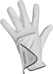 Equiline Reithandschuhe Unisex Weiß Waterproof aus Kunststoff Größe 7 – Bild 1 von 3