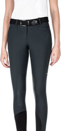 Produktbild von Equiline Reithose Ash für Damen mit Kniegrip aus Mikrofaser Schwarz Größe 40 IT