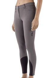 Produktbild von Equiline Reithose Ash KnieGrip für Damen in Grau aus Microfaser