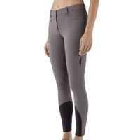 Produktbild von Equiline Reithose Ash KnieGrip für Damen in Grau aus Microfaser