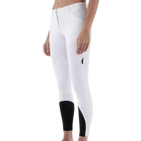 Produktbild von Equiline Reithose Boston KnieGrip für Damen in Weiß aus Baumwolle