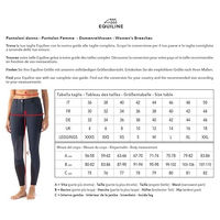 Produktbild von Equiline Reithose Damen Modell ATIRK mit Grip am Knie in Beige Größe 40