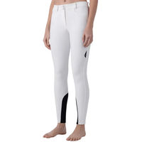 Produktbild von Equiline Reithose Endrakh Damen Mid Grip Weiß Stoff Größe 42