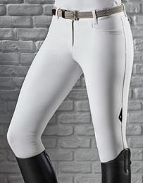 Produktbild von Equiline Reithose EQ Ash Damen Grau Weiß