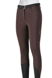 Produktbild von Equiline Reithose Ernae FullGrip für Damen in Marrone Braun