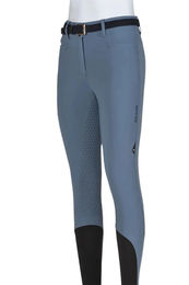 Produktbild von Equiline Reithose Ernaek KnieGrip Tempest für Damen in Blau ganzjährig nutzbar