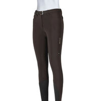 Produktbild von Equiline Reithose Etraef FullGrip für Damen in Braun mit B-MOVE-Material für ganzjähriges Reiten