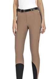 Produktbild von Equiline Reithose Etraef FullGrip für Damen in Camel Beige aus B-MOVE-Material ganzjährig nutzbar