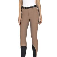 Produktbild von Equiline Reithose Etraef FullGrip für Damen in Camel Beige aus B-MOVE-Material ganzjährig nutzbar