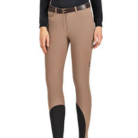Produktbild von Equiline Reithose Etraek KnieGrip für Damen in Beige mit Silikon Grip ganzjährig
