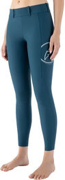 Equiline Reithose Evrakh Damen Mid Grip Blau 2XS – Bild 1 von 1