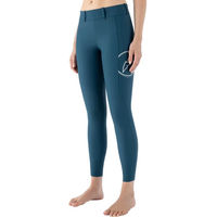 Produktbild von Equiline Reithose Evrakh Damen Mid Grip Blau 2XS