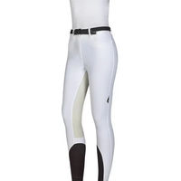 Produktbild von Equiline Reithose für Damen aus Öko-Leder in Weiß B-MOVE-Material Ganzjährig Größe 40 IT