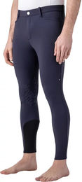 Produktbild von Equiline Reithose für Herren mit Mid Grip-Logo in Blau Größe 44 IT