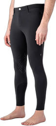 Produktbild von Equiline Reithose für Herren mit Mid Grip-Logo in Schwarz Größe 46 IT