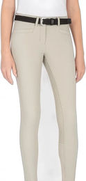 Equiline Reithose für Mädchen mit Full Grip in Beige für 10/11 Jahre – Bild 1 von 4