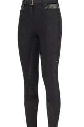 Equiline Reithose Gerlefh FullGrip für Damen in Schwarz ganzjährig nutzbar – Bild 1 von 1