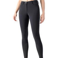 Produktbild von Equiline Reithose Grebik KnieGrip für Damen in Schwarz aus Polyamid für den Sommer