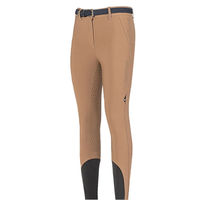 Produktbild von Equiline Reithose Guestefh FullGrip Road für Damen in Beige mit Fleece-Winterfutter