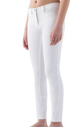 Produktbild von Equiline Reithose Jaklink FullGrip für Kinder in Weiß