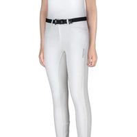 Produktbild von Equiline Reithose Mädchen Jaklink Full Grip Weiß 12/13 Jahre