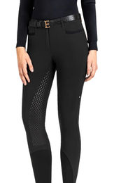 Produktbild von Equiline Reithose Naltef FullGrip Schwarz Ganzjährig