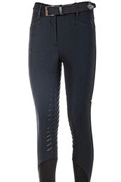 Produktbild von Equiline Reithose Wadellef FullGrip Blue Damen Winter Fleece