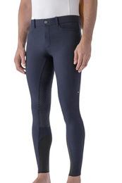 Produktbild von Equiline Reithose Walnut FullGrip Blau aus Baumwolle für Herren