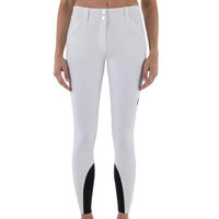 Produktbild von Equiline Reithose X-Shape KnieGrip für Damen in Weiß aus Baumwolle für den Sommer