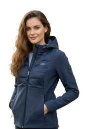 Equiline Reitjacke Emmye für Damen in Diplomatic Blue Winterjacke – Bild 1 von 1