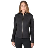 Produktbild von Equiline Reitjacke Gildeg Black für Damen in Schwarz mit Fleece für den Winter