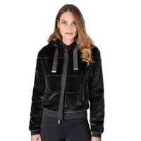 Produktbild von Equiline Reitjacke Glossig Black Schwarz Winterjacke