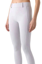 Produktbild von Equiline Reitleggings Calrek KnieGrip Weiß für Damen