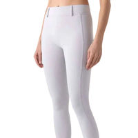 Produktbild von Equiline Reitleggings Calrek KnieGrip Weiß für Damen